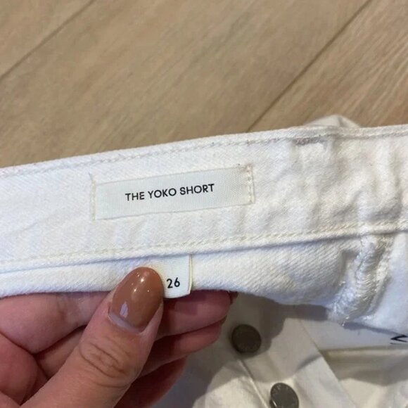 Denim forum yoko shorts size 26 aritzia - Picture 4 of 5